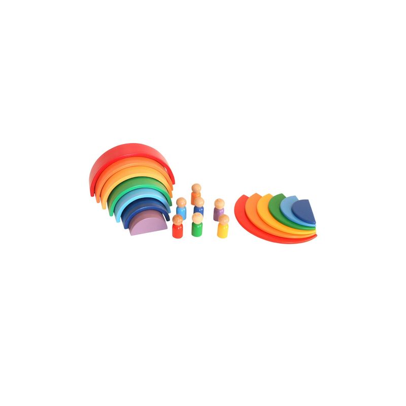 Jucarii, Copii si Bebe - Jucarii si jocuri - Jucarii & jocuri educative - Jocuri si jucarii educative - Set Waldorf Hanah Home, lemn de tei, multicolor, 109TRS1118 - Infinity.ro