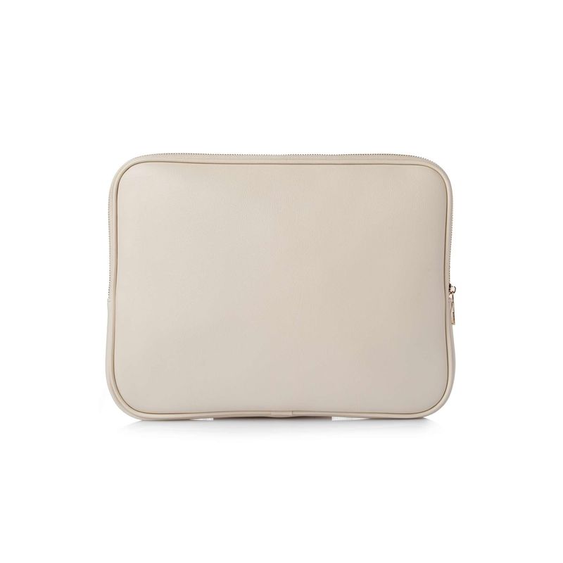 Laptop, Telefoane si Tablete - Laptopuri si accesorii - Accesorii Laptop - Genti laptop - Geantă laptop Lucky Bees, piele, 4 x 35 x 27 cm, alb, 946VNC1357 - Infinity.ro