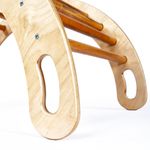 Jucarii, Copii si Bebe - Jucarii si jocuri - Jucarii de exterior - Spatii de joaca si accesorii - Pikler căţărător Hanah Home, placaj, 51 x 82 x 47 cm, stejar/bej, 160RSW1127 - Infinity.ro