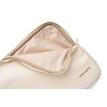 Laptop, Telefoane si Tablete - Laptopuri si accesorii - Accesorii Laptop - Genti laptop - Geantă laptop Lucky Bees, piele, 4 x 35 x 27 cm, alb, 946VNC1357 - Infinity.ro
