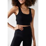Fashion, accesorii si bijuterii - Femei - Lenjerie si pijamale femei - Lenjerie intima femei - Maiou femei Jumeon, 70% bumbac și 30% poliester, negru, 215XHN1226 - M - Infinity.ro