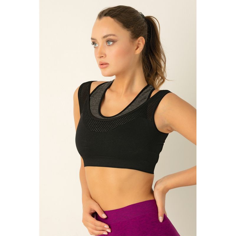 Fashion, accesorii si bijuterii - Femei - Lenjerie si pijamale femei - Lenjerie intima femei - Bustier Jumeon, 8% poliester și 7% elastan, gri, 997MRE1802 - S-M - Infinity.ro