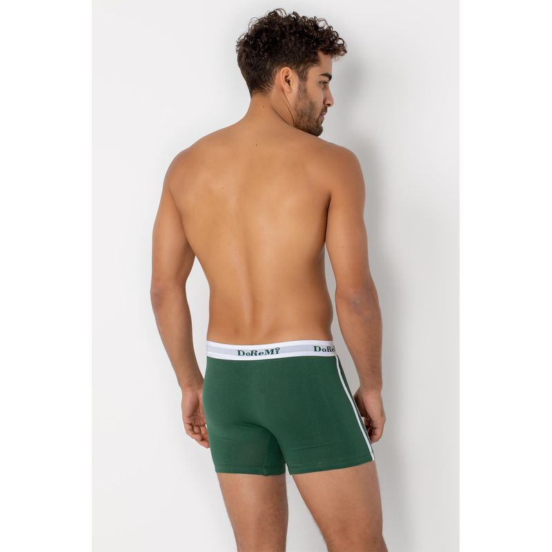 Fashion, accesorii si bijuterii - Barbati - Lenjerie si pijamale barbati - Lenjerie intima barbati - Boxeri Jumeon, 95% bumbac și 5% elastan, verde, 190MRE1130 - L-XL - Infinity.ro