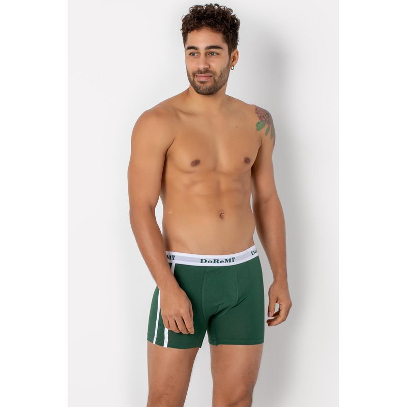 Fashion, accesorii si bijuterii - Barbati - Lenjerie si pijamale barbati - Lenjerie intima barbati - Boxeri Jumeon, 95% bumbac și 5% elastan, verde, 190MRE1130 - XL-XXL - Infinity.ro