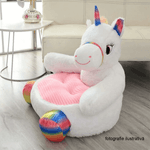 Casa si Gradina - Mobilier - Scaune si fotolii - Fotolii - Fotoliu tip sac unicorn, alb/roz/amestec de culori, BUFEL - Infinity.ro