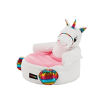 Casa si Gradina - Mobilier - Scaune si fotolii - Fotolii - Fotoliu tip sac unicorn, alb/roz/amestec de culori, BUFEL - Infinity.ro