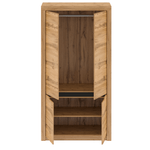 Casa si Gradina - Mobilier - Dulapuri si sifoniere - Dulapuri - Dulap cu spatiu pt. Umerase, cu polita, stejar wotan, TORONTA F - Infinity.ro