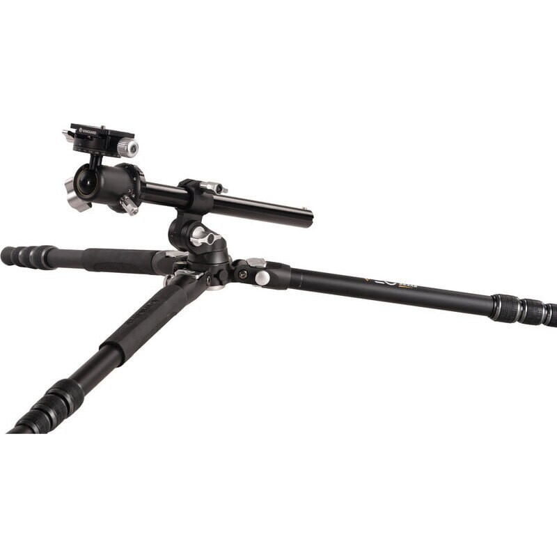 TV, Audio-Video si Foto - Aparate foto si accesorii - Accesorii foto si video - Trepiede - Trepied Vanguard VEO3T+ 264AB, Cap sferic cu doua axe, Inaltime maxima extinsa 156 cm / 61.42 inch, Aluminiu - Infinity.ro