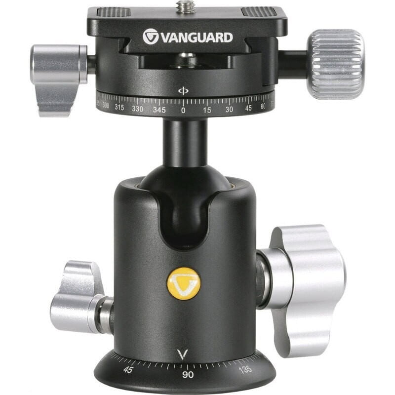 TV, Audio-Video si Foto - Aparate foto si accesorii - Accesorii foto si video - Trepiede - Trepied Vanguard VEO3T+ 264AB, Cap sferic cu doua axe, Inaltime maxima extinsa 156 cm / 61.42 inch, Aluminiu - Infinity.ro