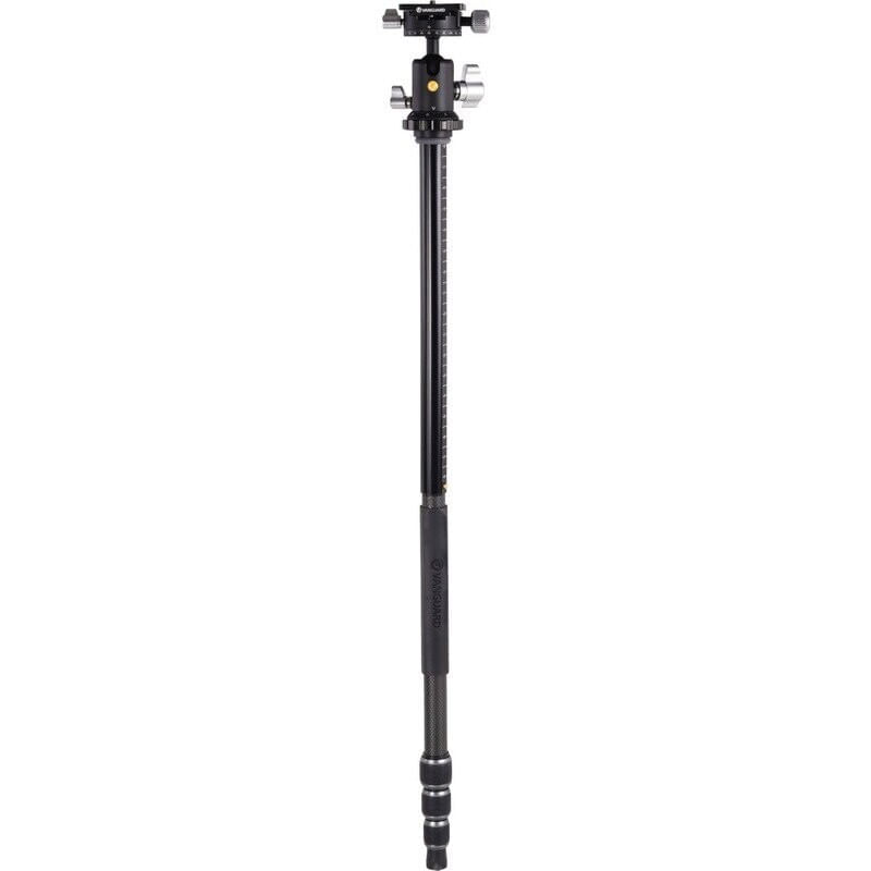 TV, Audio-Video si Foto - Aparate foto si accesorii - Accesorii foto si video - Trepiede - Trepied Vanguard VEO3T+ 234CB, Cap sferic cu doua axe, Inaltime maxima extinsa 144 cm, Fibra de carbon - Infinity.ro
