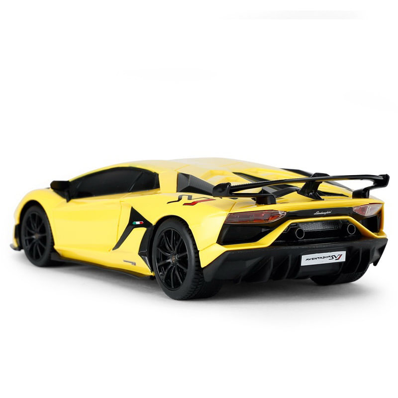 Jucarii, Copii si Bebe - Jucarii si jocuri - Vehicule si jucarii cu telecomanda - Masinute - MASINA CU TELECOMANDA LAMBORGHINI GALBEN CU SCARA 1 LA 24 - Infinity.ro