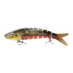 Sport si Outdoor - Sporturi acvatice - Pescuit - Nade si momeli - Vobler articulat 8 segmenti FISHINGBOX pentru spinning, stiuca somn pastrav, 14cm 23g, model 1 - Infinity.ro