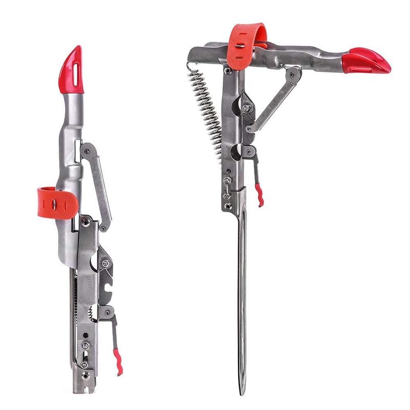 Sport si Outdoor - Sporturi acvatice - Pescuit - Echipament suplimentar pentru pescuit - Suport automat cu arc pentru undita si lanseta, sensibilitate reglabila, autointepare, metalic, crap - Infinity.ro