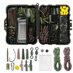 Sport si Outdoor - Sporturi acvatice - Pescuit - Plumbi si momitoare - Set 272 accesorii monturi pescuit FISHINGBOX, multifunctional, carlige, clipsuri, antitangle, agrafe - Infinity.ro