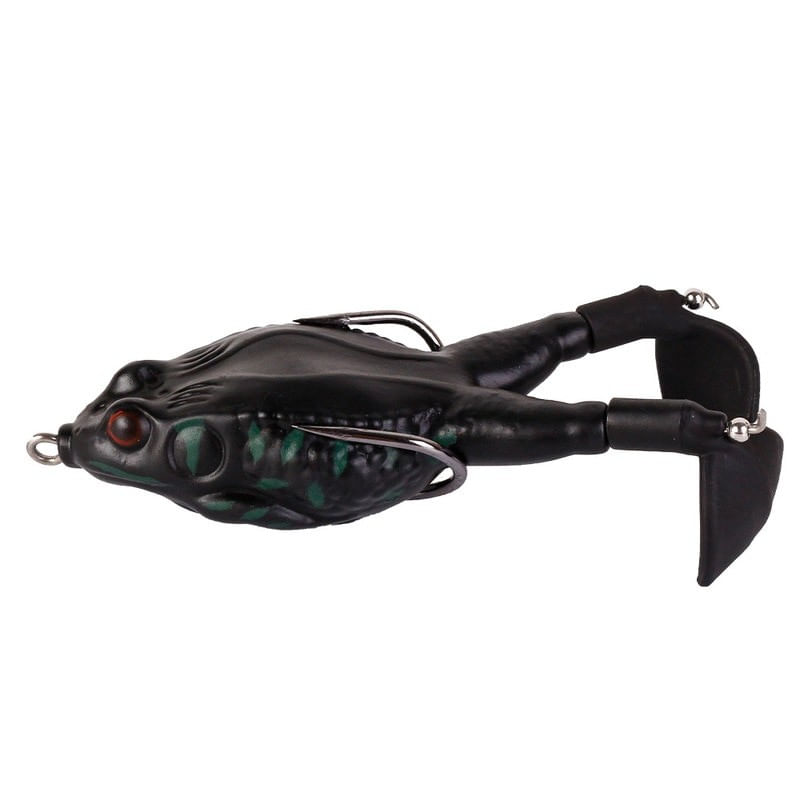 Sport si Outdoor - Sporturi acvatice - Pescuit - Nade si momeli - Broasca silicon topwater stiuca somn, naluca flotanta weedless cu picioare rotative, 9cm 13.6g, model 1 - Infinity.ro