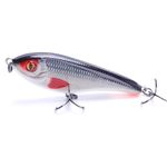 Sport si Outdoor - Sporturi acvatice - Pescuit - Nade si momeli - Vobler 9cm 21g JERKBAIT scufundare lenta, ochi 3D, momeala stiuca somn salau, spinning, model 2 - Infinity.ro