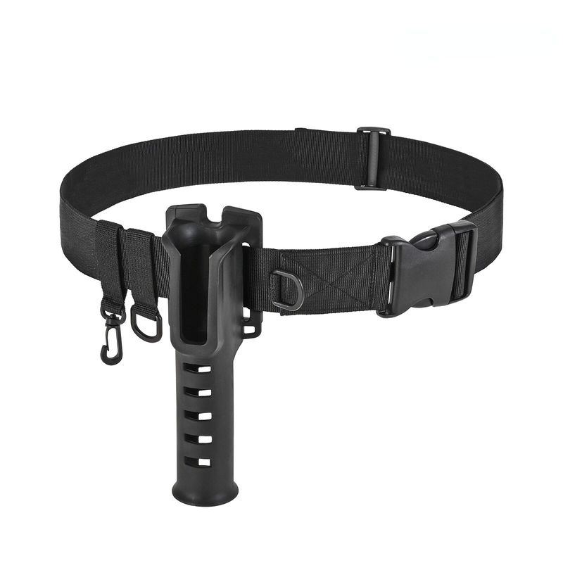 Sport si Outdoor - Sporturi acvatice - Pescuit - Echipament suplimentar pentru pescuit - Curea reglabila pescuit cu suport lanseta spinning si crap, FISHINGBOX, cu fixare accesorii - Infinity.ro