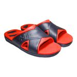 Fashion, accesorii si bijuterii - Barbati - Incaltaminte barbati - Slapi si papuci barbati - Papuci/slapi pentru barbati, spuma EVA, rosu si albastru inchis, marimea 41, Jose Amorales - Infinity.ro