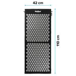 Ingrijire personala si Cosmetice - Sanatate si wellness - Articole wellness - Aparate si dispozitive de masaj - Saltea de acupresura cu varfuri si perna Rebel, 110x42cm, multicolor, set complet - Infinity.ro