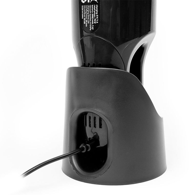 Auto si Moto - Intretinere auto - Aspiratoare auto - Aspirator auto Platinet PCVC2000, 75 W, 0.1 l, Autonomie pana la 20 minute, Filtru HEPA Negru - Infinity.ro