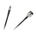 TV, Audio-Video si Foto - Accesorii TV si audio - Cabluri si adaptoare audio - Cablu H155 FME mama - N tata, 10 m, Negru - Infinity.ro