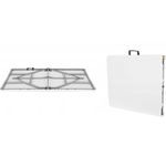 Sport si Outdoor - Camping - Mobilier pentru camping - Mese camping - Set masa cu 4 scaune plastic pliabile Heinner - Infinity.ro