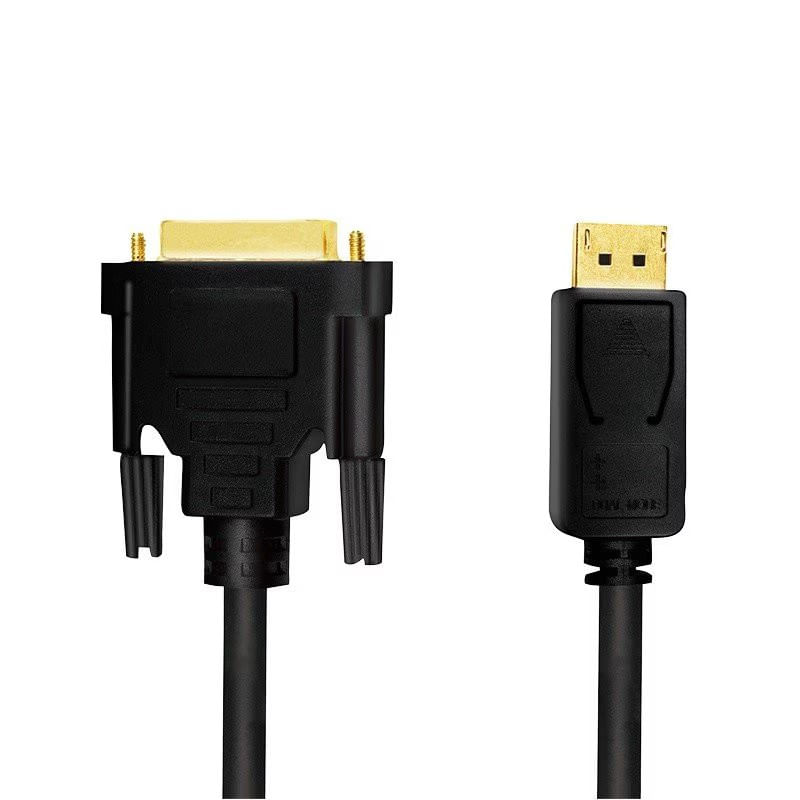 PC, gaming si accesorii - Desktop PC & monitoare - Accesorii monitoare - Cablu, LogiLink, DisplayPort la DVI, 3m, Negru - Infinity.ro