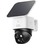 Casa si Gradina - Electrice - Smart Home - Camere de supraveghere - Camera de supraveghere eufy SoloCam S340 Dual Camera, Wireless, Panou Solar - Infinity.ro