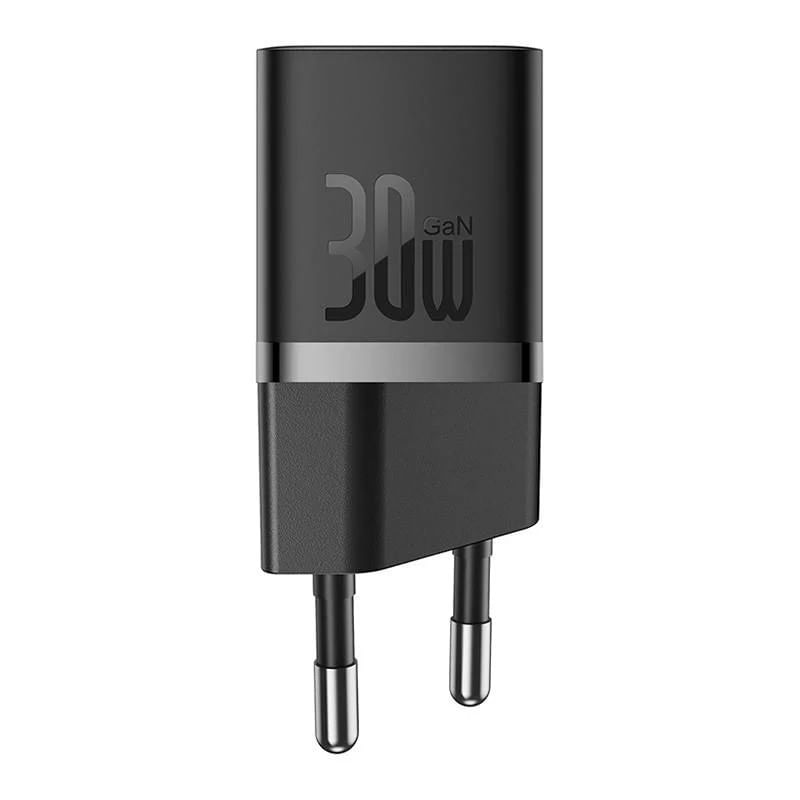 Laptop, Telefoane si Tablete - Telefoane mobile si accesorii - Accesorii Telefoane - Incarcatoare telefoane - INCARCATOR retea Baseus, GaN5 Fast Charger 30W, 1 x USB Type-C 5V/3A,  negru "CCGN070401" - 6932172624439 - Infinity.ro