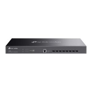 Switch, TP-Link, 8 porturi, 10/100/1000/1000/1000 Mbps, 8x10GB/s, Metal, Negru