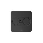 Casa si Gradina - Electrice - Accesorii electrice - Prelungitoare, triple, fise - Multipriza incorporabila Bachmann TWIST 2 patrat, 2 prize si cordon 2m, negru mat - Infinity.ro