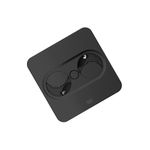 Casa si Gradina - Electrice - Accesorii electrice - Prelungitoare, triple, fise - Multipriza incorporabila Bachmann TWIST 2 patrat, 2 prize si cordon 2m, negru mat - Infinity.ro