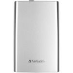 PC, gaming si accesorii - Periferice PC - Hard Disk-uri externe - HDD Extern Verbatim Store 'n' Go 2TB, 2.5", USB 3.0, Argintiu - Infinity.ro