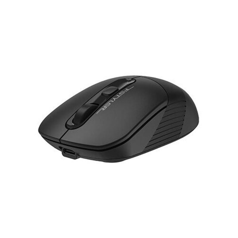 PC, gaming si accesorii - Periferice PC - Mouse - MOUSE A4tech, PC sau NB, wireless, 2.4GHz + BT, optic, 2000 dpi, butoane/scroll 4/1, negru, Fstyler "FB10C-BK" (timbru v - Infinity.ro