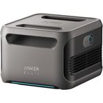 Casa si Gradina - Electrice - Panouri solare si accesorii - Accesorii panouri solare - Baterie suplimentara Anker Solix BP3800 pentru statia de alimentare Anker Solix F3800, 3840Wh, LiFePO4, Gri - Infinity.ro