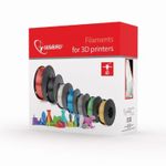 PC, gaming si accesorii - Imprimante, scanere & consumabile - Imprimare 3D - Consumabile 3D - Filament imprimanta 3D, Gembird, 1.75-02-BK, 1kg, 1.75 mm, Negru - Infinity.ro
