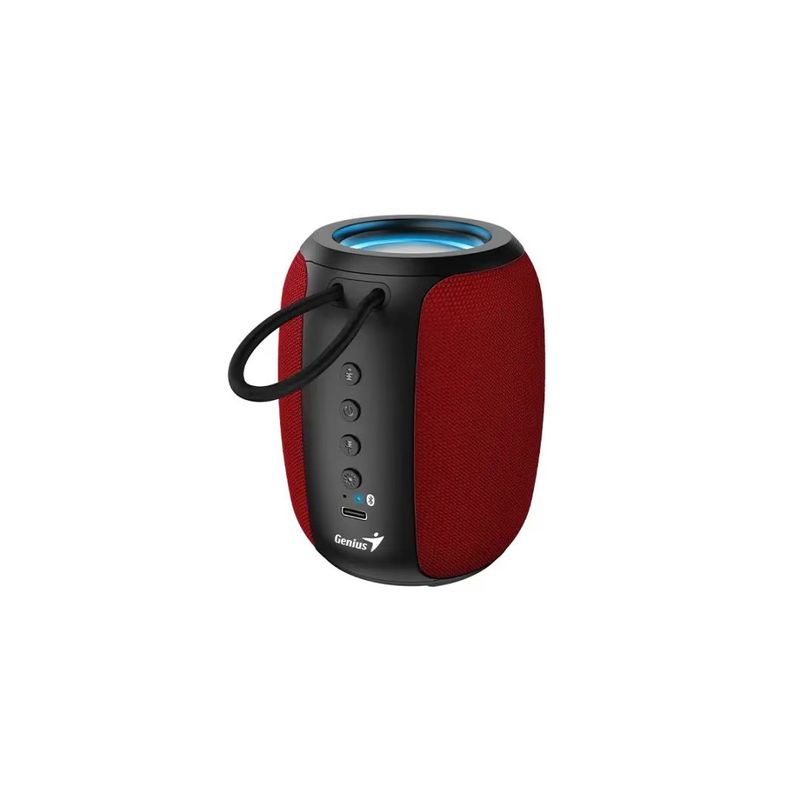 TV, Audio-Video si Foto - Portabile audio - Boxe portabile - Boxa portabila Genius, 5W, Bluetooth, Rosu/Negru - Infinity.ro