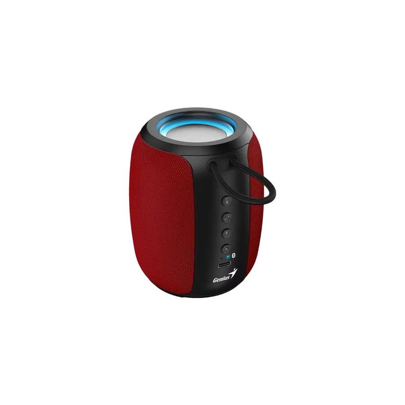 TV, Audio-Video si Foto - Portabile audio - Boxe portabile - Boxa portabila Genius, 5W, Bluetooth, Rosu/Negru - Infinity.ro