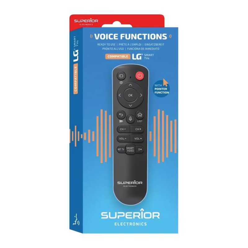 TV, Audio-Video si Foto - Accesorii TV si audio - Telecomenzi - Telecomanda universala TV SMART LG cu functie de microfon si mouse Superior SUPTBB001 (459) - Infinity.ro