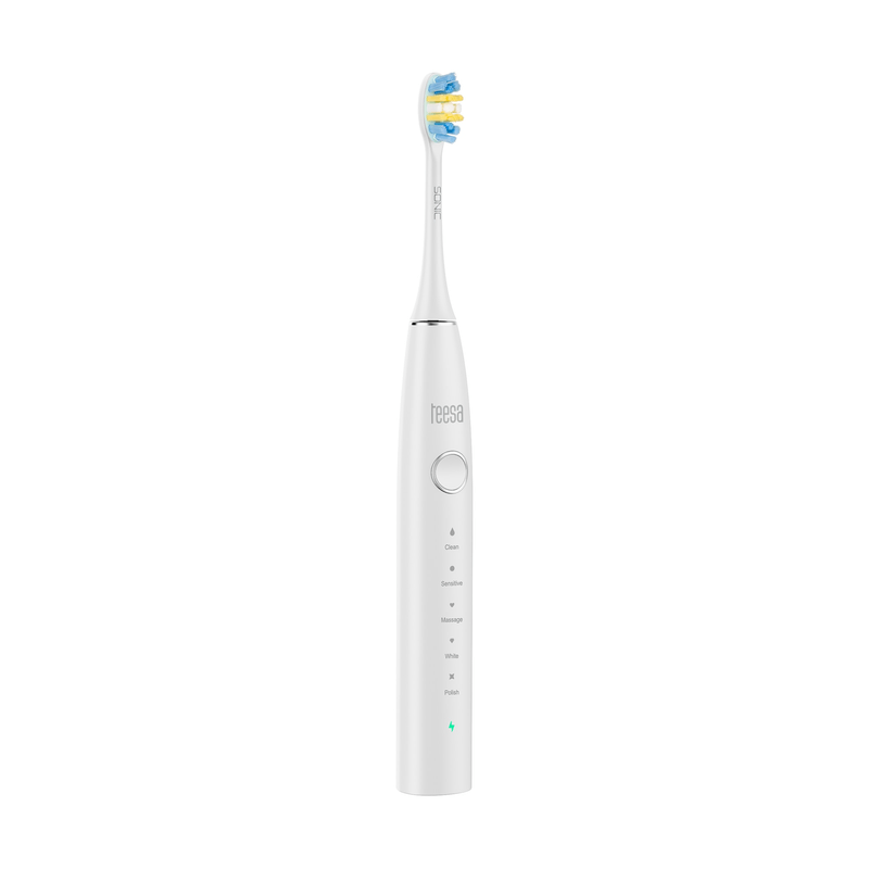 Ingrijire personala si Cosmetice - Igiena dentara - Periute de dinti electrice - Periuta de dinti electrica Teesa Sonic 2, 38400 pulsatii/min, 5 moduri, husa inclusa - Infinity.ro