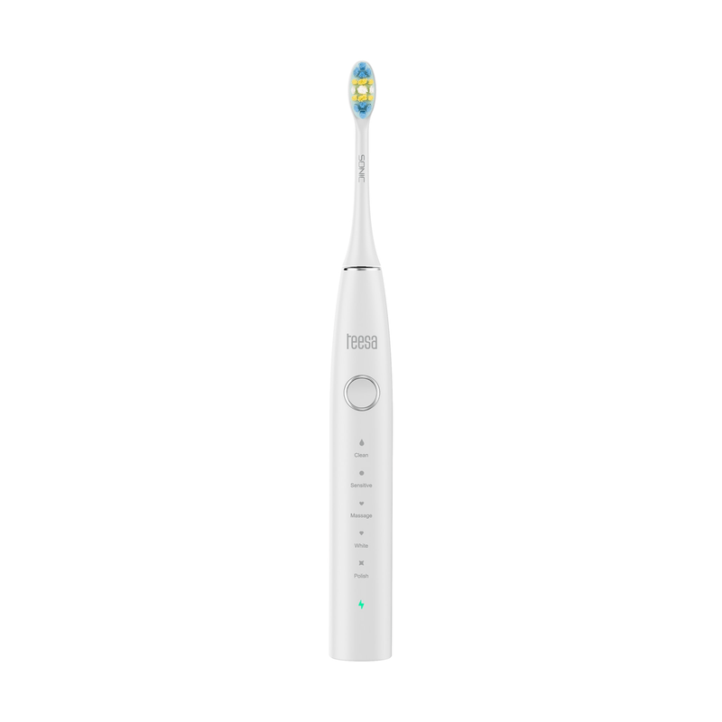Ingrijire personala si Cosmetice - Igiena dentara - Periute de dinti electrice - Periuta de dinti electrica Teesa Sonic 2, 38400 pulsatii/min, 5 moduri, husa inclusa - Infinity.ro