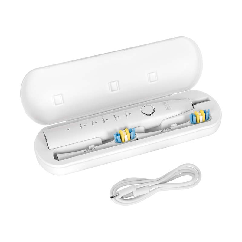 Ingrijire personala si Cosmetice - Igiena dentara - Periute de dinti electrice - Periuta de dinti electrica Teesa Sonic 2, 38400 pulsatii/min, 5 moduri, husa inclusa - Infinity.ro