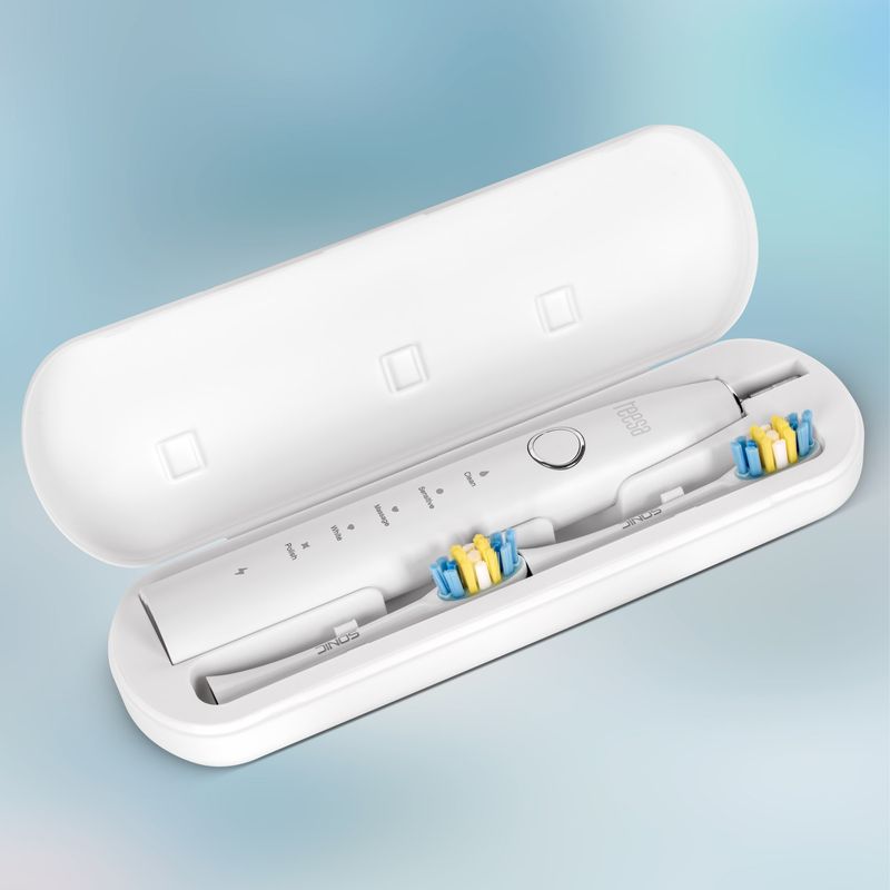 Ingrijire personala si Cosmetice - Igiena dentara - Periute de dinti electrice - Periuta de dinti electrica Teesa Sonic 2, 38400 pulsatii/min, 5 moduri, husa inclusa - Infinity.ro