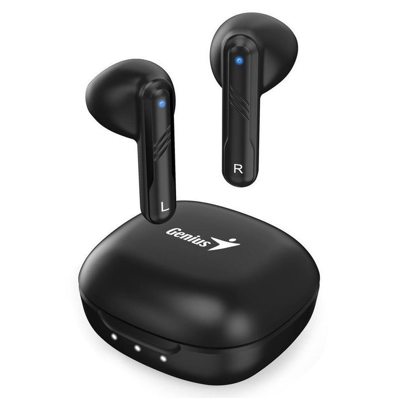 TV, Audio-Video si Foto - Portabile audio - Casti audio - Casti Wireless Genius HS-M905BT, Bluetooth, Microfon, Negru - Infinity.ro
