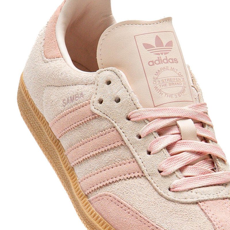Fashion, accesorii si bijuterii - Femei - Incaltaminte femei - Sneakers si tenisi femei - Adidas Samba OG "Wonder Quartz Wonder Mauve" JR8874, marimea 37 1/3EU - Infinity.ro