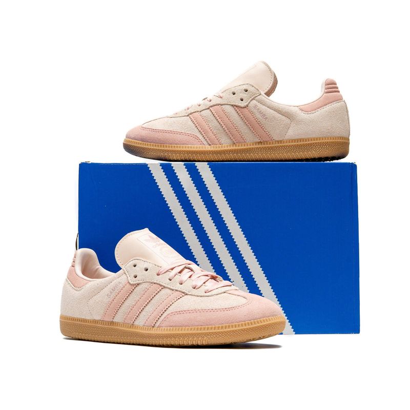 Fashion, accesorii si bijuterii - Femei - Incaltaminte femei - Sneakers si tenisi femei - Adidas Samba OG "Wonder Quartz Wonder Mauve" JR8874, marimea 37 1/3EU - Infinity.ro