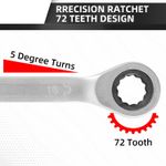 Auto si Moto - Reparatii si depanare - Scule auto - Scule si truse auto - Set de 14 chei combinate fixe si cu clichet reversibil 8-22mm - Infinity.ro