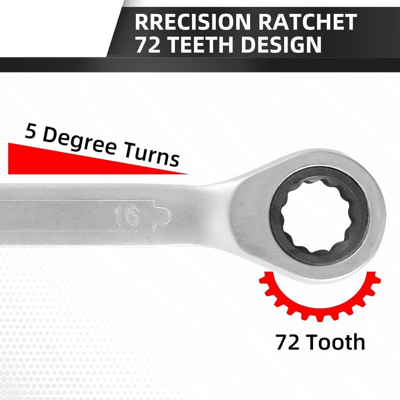 Auto si Moto - Reparatii si depanare - Scule auto - Scule si truse auto - Set de 14 chei combinate fixe si cu clichet reversibil 8-22mm - Infinity.ro