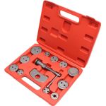 Auto si Moto - Reparatii si depanare - Scule auto - Scule si truse auto - Trusa presare prin infiletare pistonas etrier frana, 13 piese - Infinity.ro