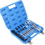 Auto si Moto - Reparatii si depanare - Scule auto - Scule si truse auto - Trusa universala pentru demontat/montat fulii alternator 30 piese - Infinity.ro